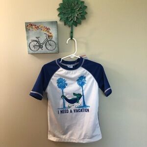 Nwt boys swim rash guard
